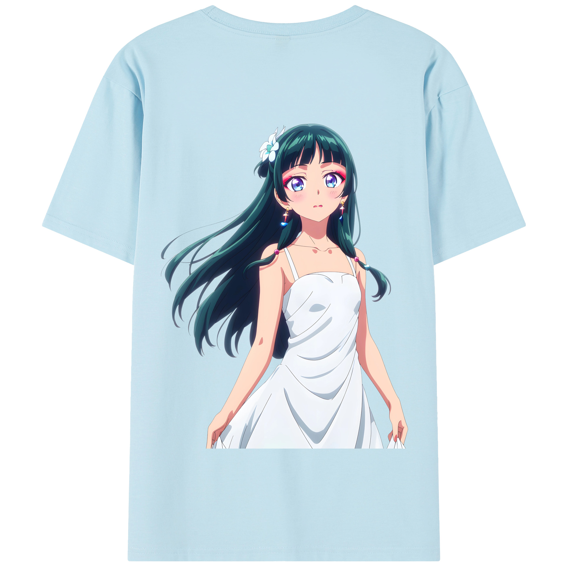 （画像用） 薬屋のひとりごと The Apothecary Diaries 綿100％半袖Tシャツ（背面プリント）